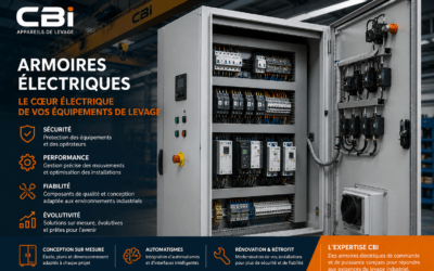Armoires électriques industrielles : le cerveau de vos équipements de levage